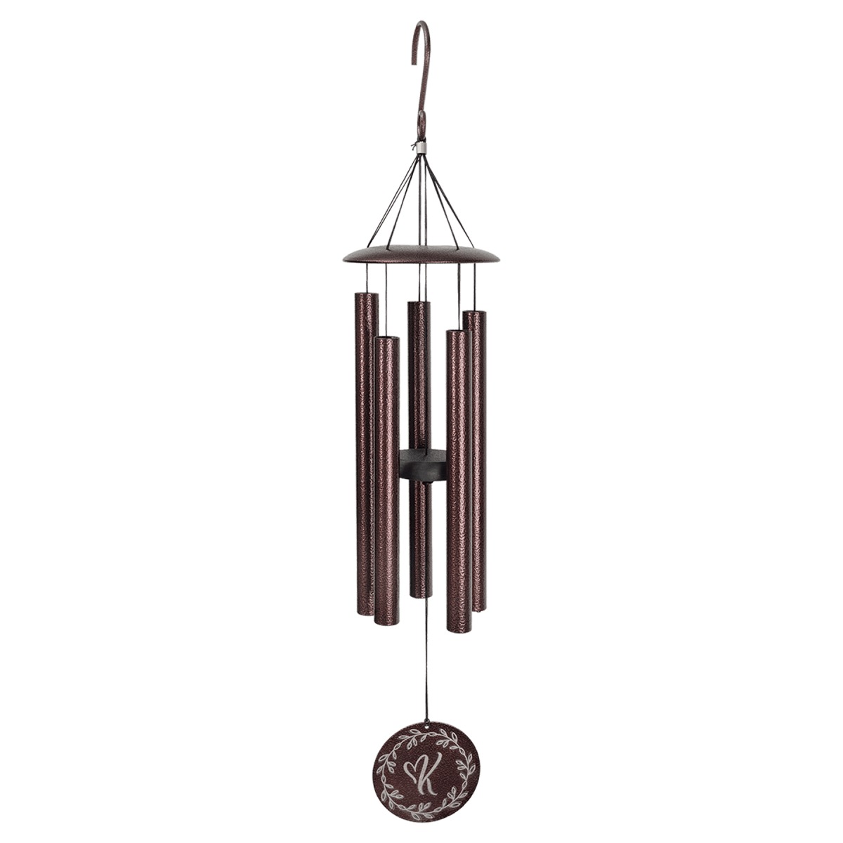 Personalized 30-inch Wind Chime — Copper